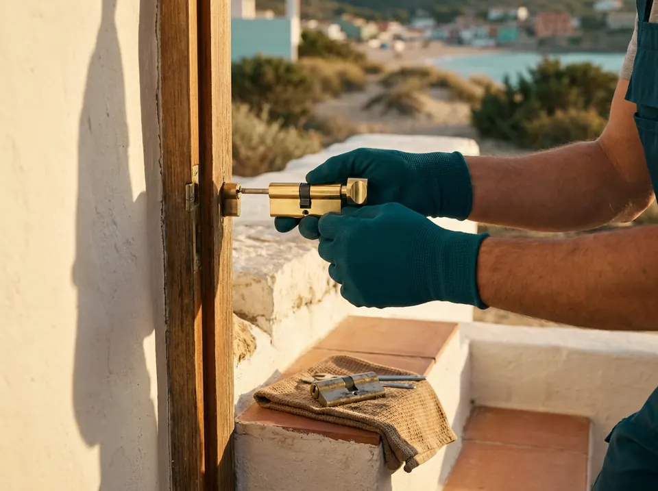 Cambio de bombines y cerraduras en El Albir